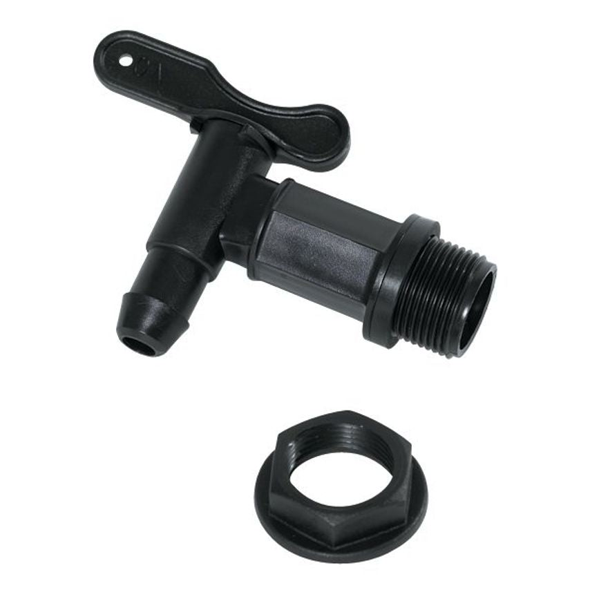 Water Butt Replacement Tap Black