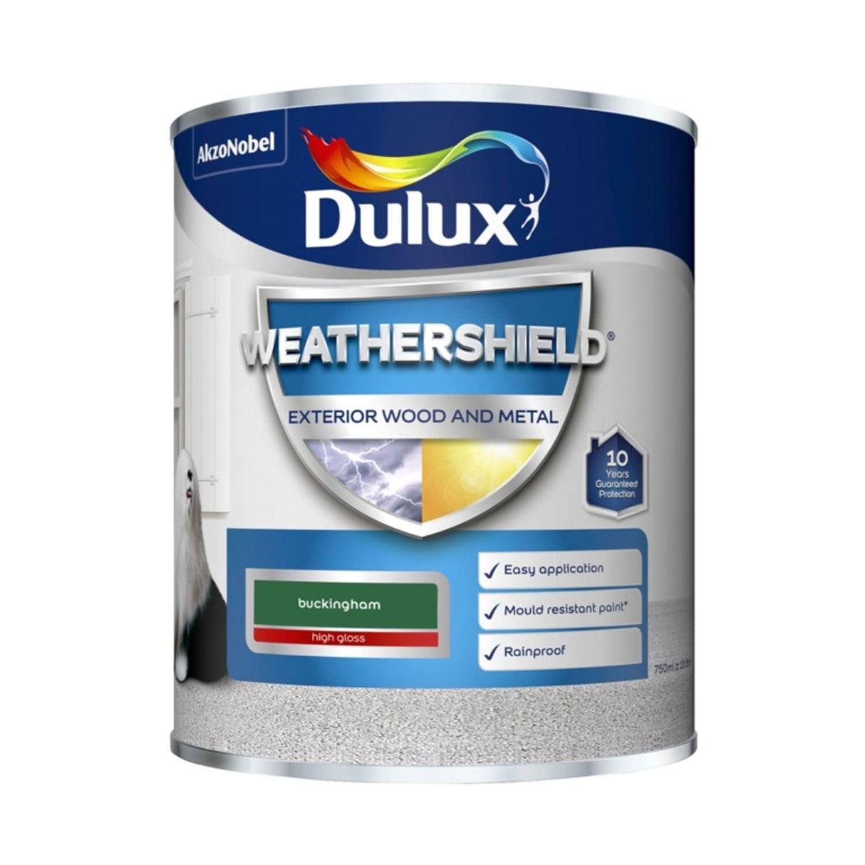 Weathershield Exterior Gloss Paint 750ml Buckingham
