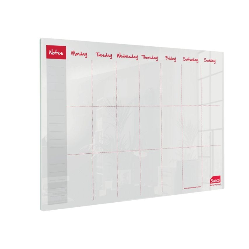 Weekplanner Acrylicdesk&Semi 600X450Mm