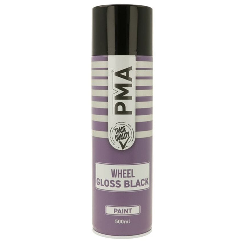 Wheel Paint Gloss Black 500ml - PCPA1028