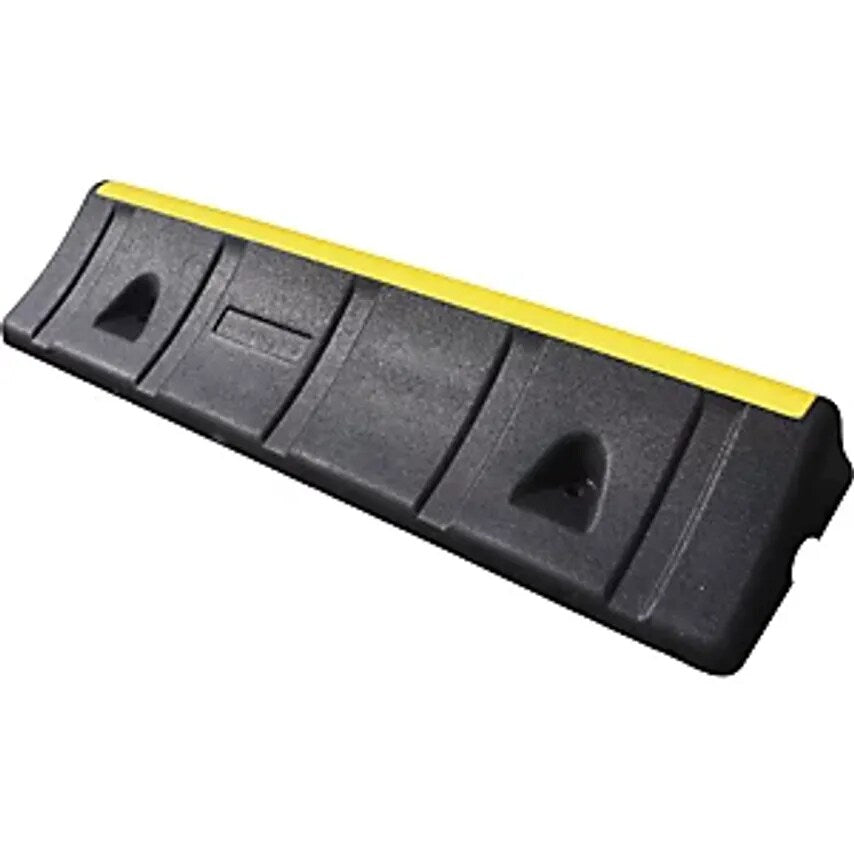 Wheel Stop, LxWxH 1000 X 300 X 150mm, Black/Yellow
