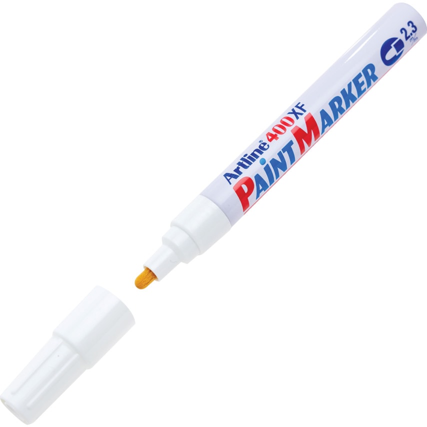 White 400XF Paint Marker