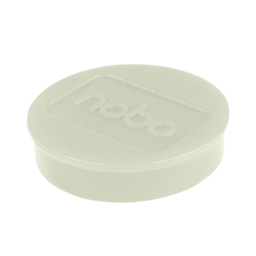 Whiteboard Magnets 38mm White (Pack of 10) 1915315