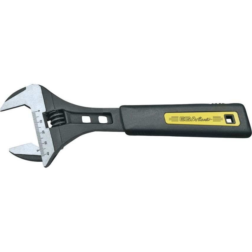 Wide Opening Adjustable Wrench 6" Phosphated Comfort