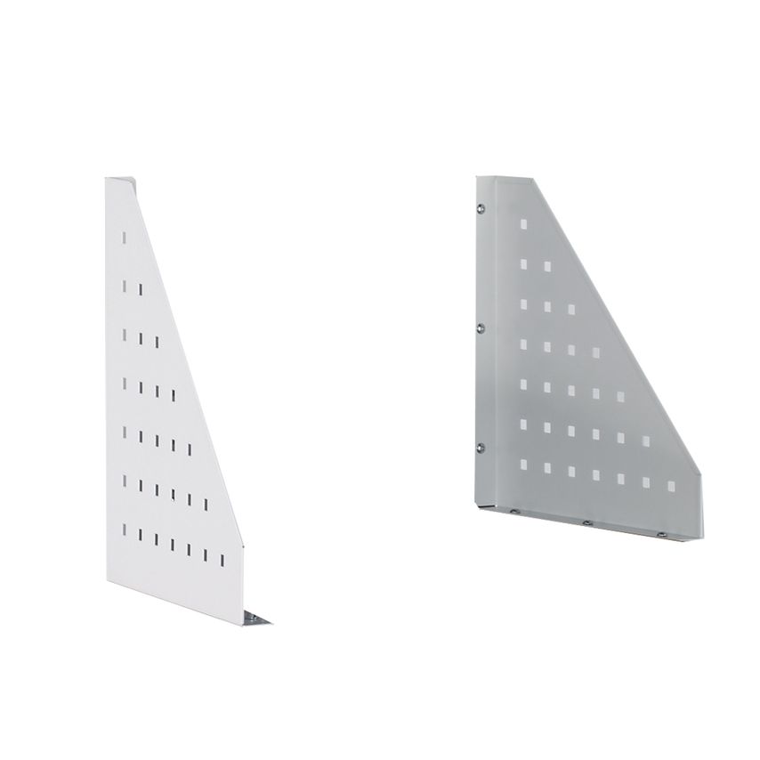 Wing Plates. WxDxH 60x40x930mm. Ral 7035