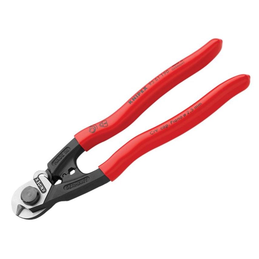 Wire Rope/Bowden Cable Cutter PVC Grip 190mm KPX9561190