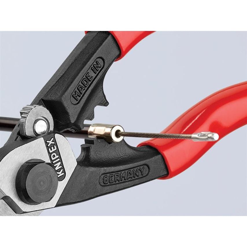 Wire Rope/Bowden Cable Cutter PVC Grip 190mm KPX9561190