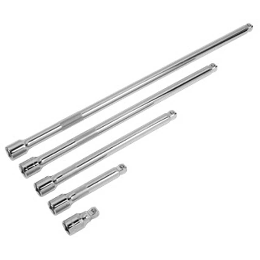 Wobble Extension Bar Set 5pc 1/2"Sq Drive