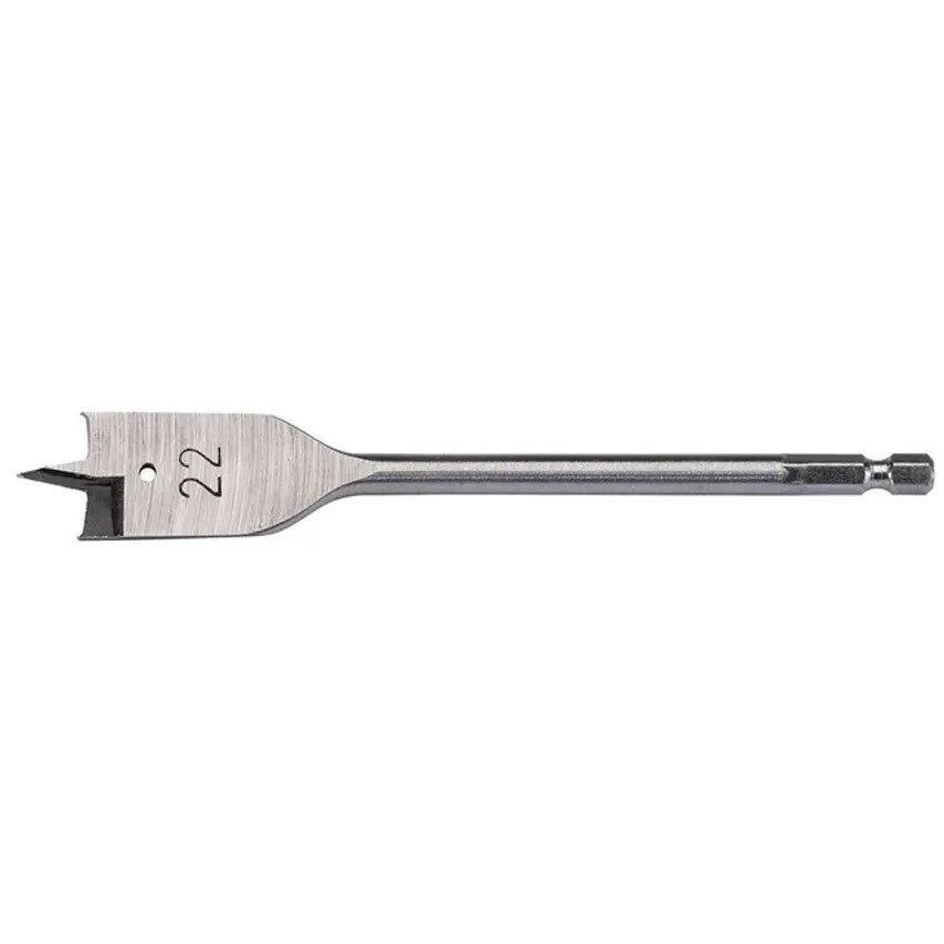 Wood Bit Flat Metric 22.0mm Carbon Steel