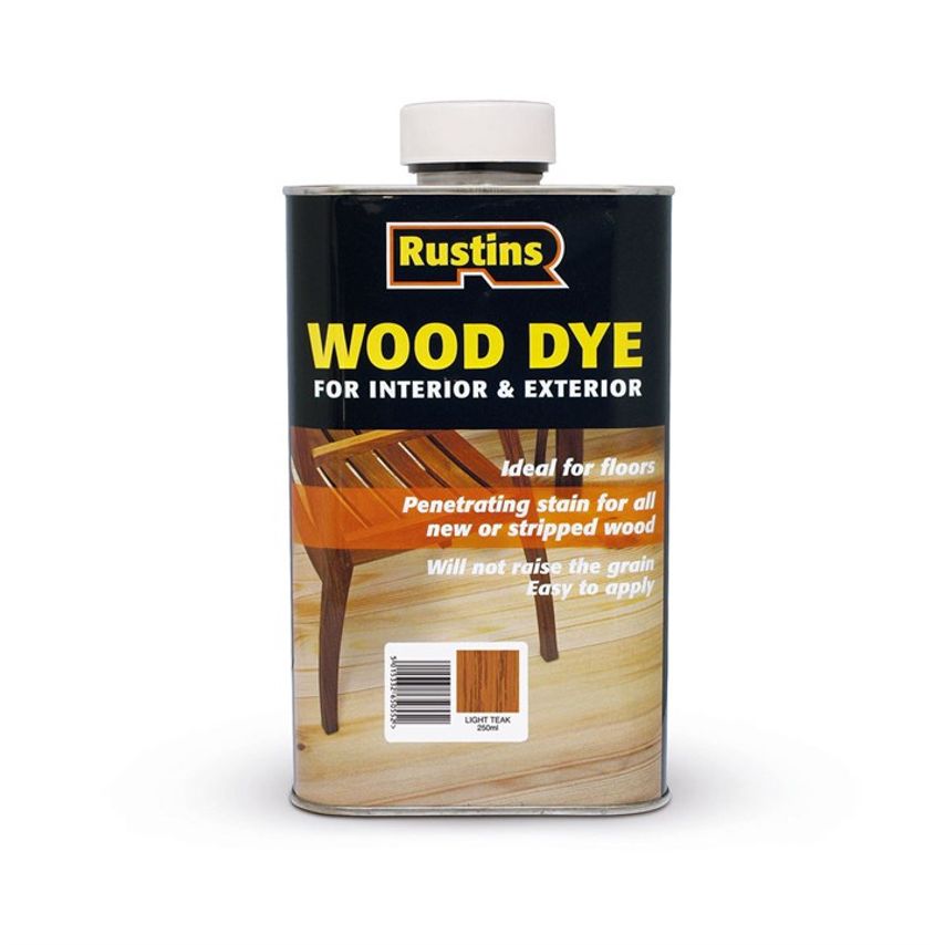 Wood Dye Light Teak 250ml (WDL250)