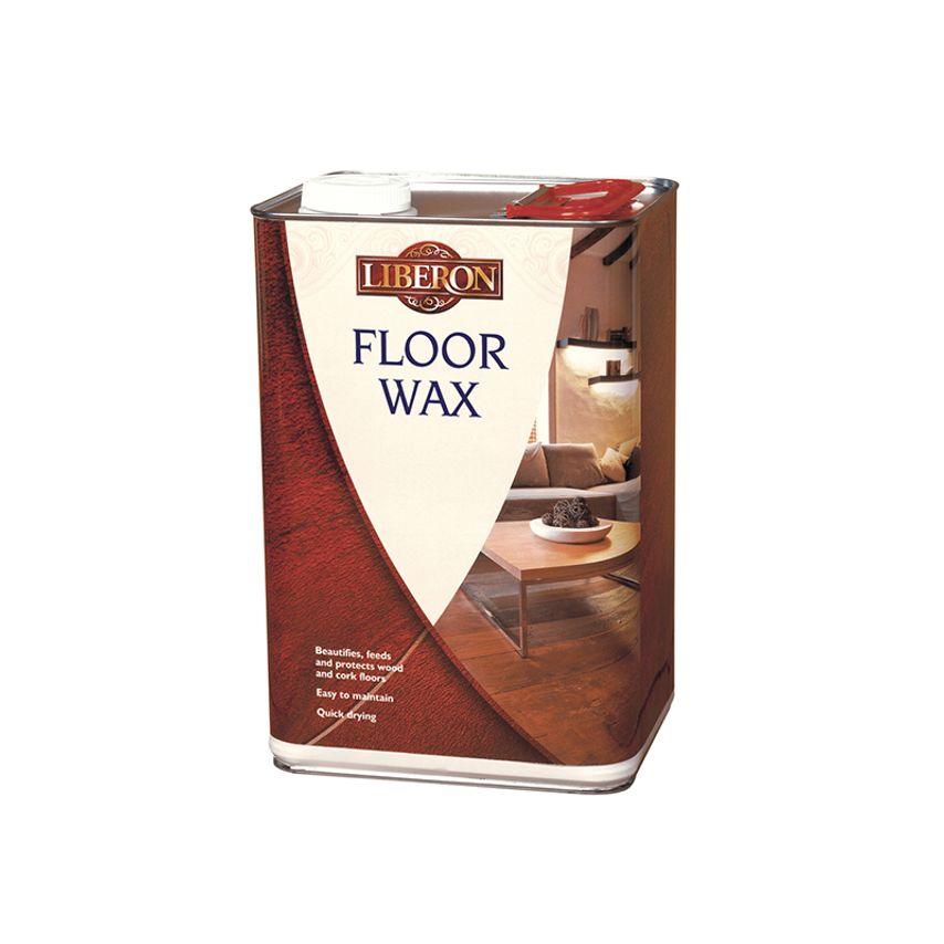 Wood Floor Wax Clear 5 litre LIBFWW5L