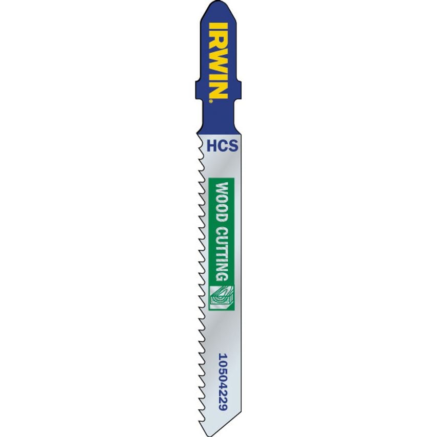 Wood Jigsaw Blades Pack of 5 T101BR IRW10504223