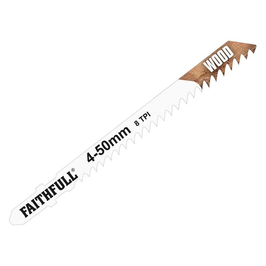 Wood Jigsaw Blades Pack of 5 T111C FAIJBT111C