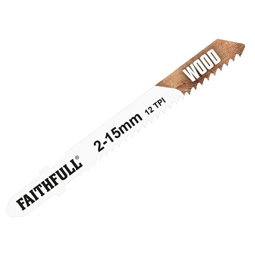 Wood Jigsaw Blades Pack of 5 T119B FAIJBT119B