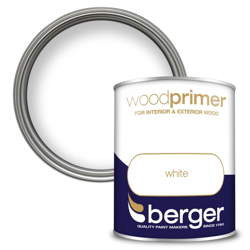 Wood Primer 750ml White