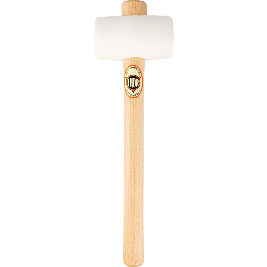 Wood Shaft 13.27oz Rubber Mallet