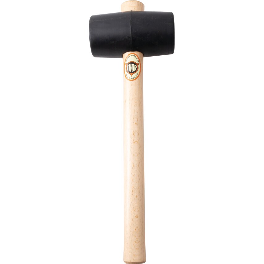 Wood Shaft 18.51oz Rubber Mallet