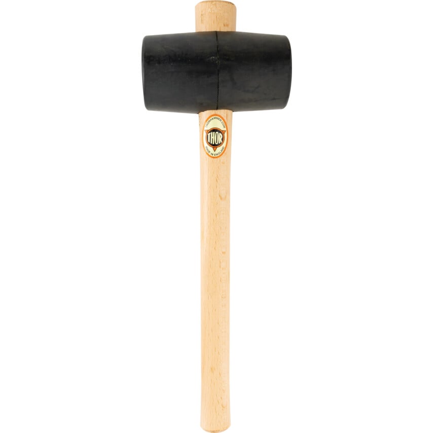 Wood Shaft 21.16oz Rubber Mallet