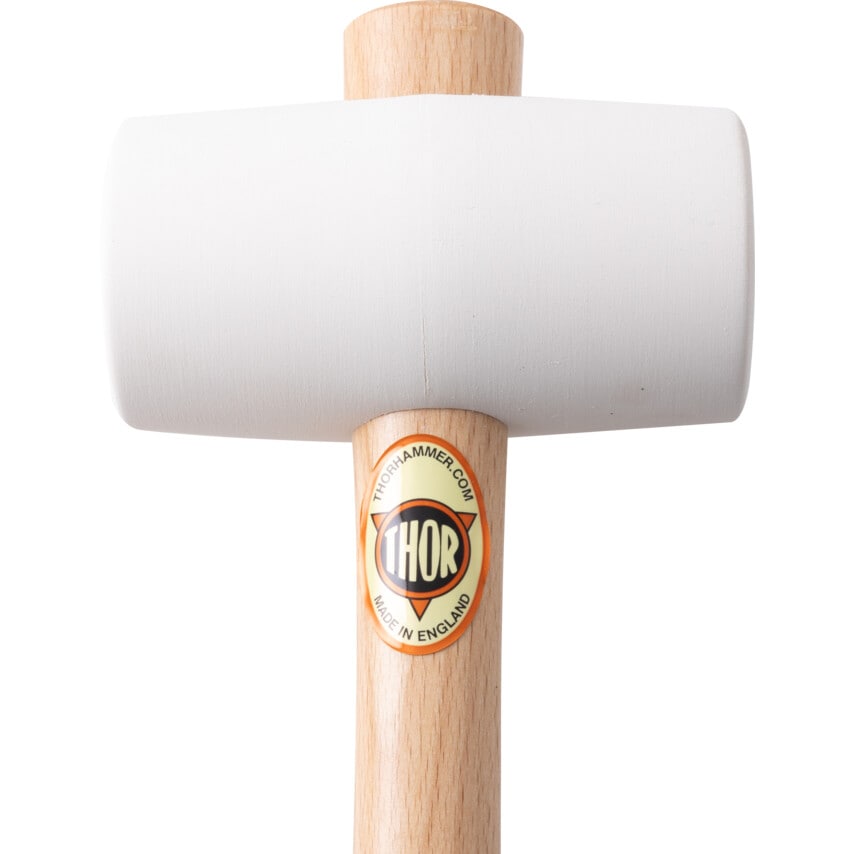 Wood Shaft 23.80oz Rubber Mallet
