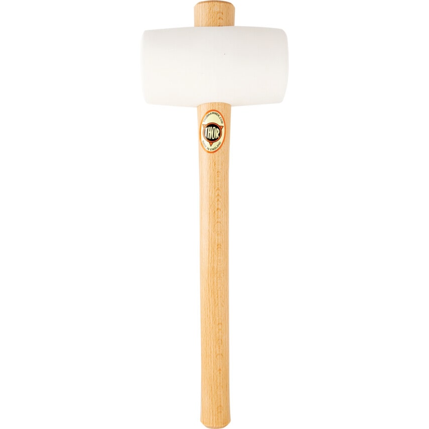 Wood Shaft 34.21oz Rubber Mallet