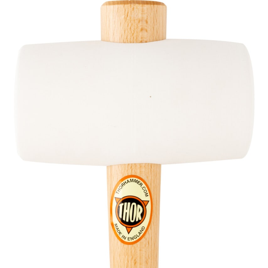 Wood Shaft 34.21oz Rubber Mallet