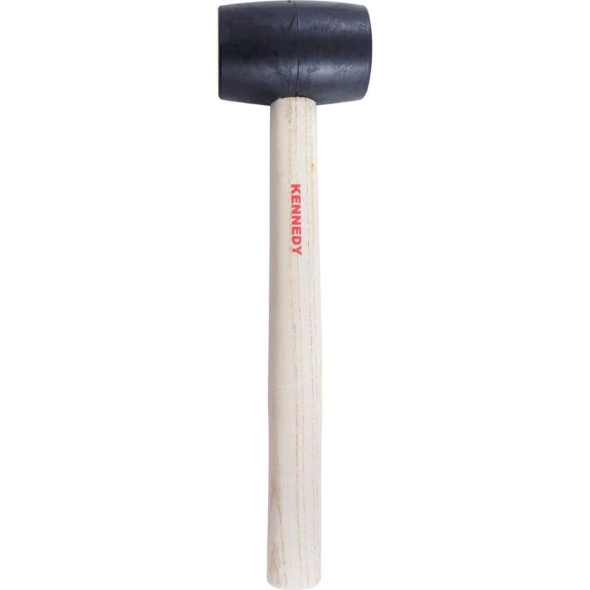 Wood Shaft 8oz Rubber Mallet