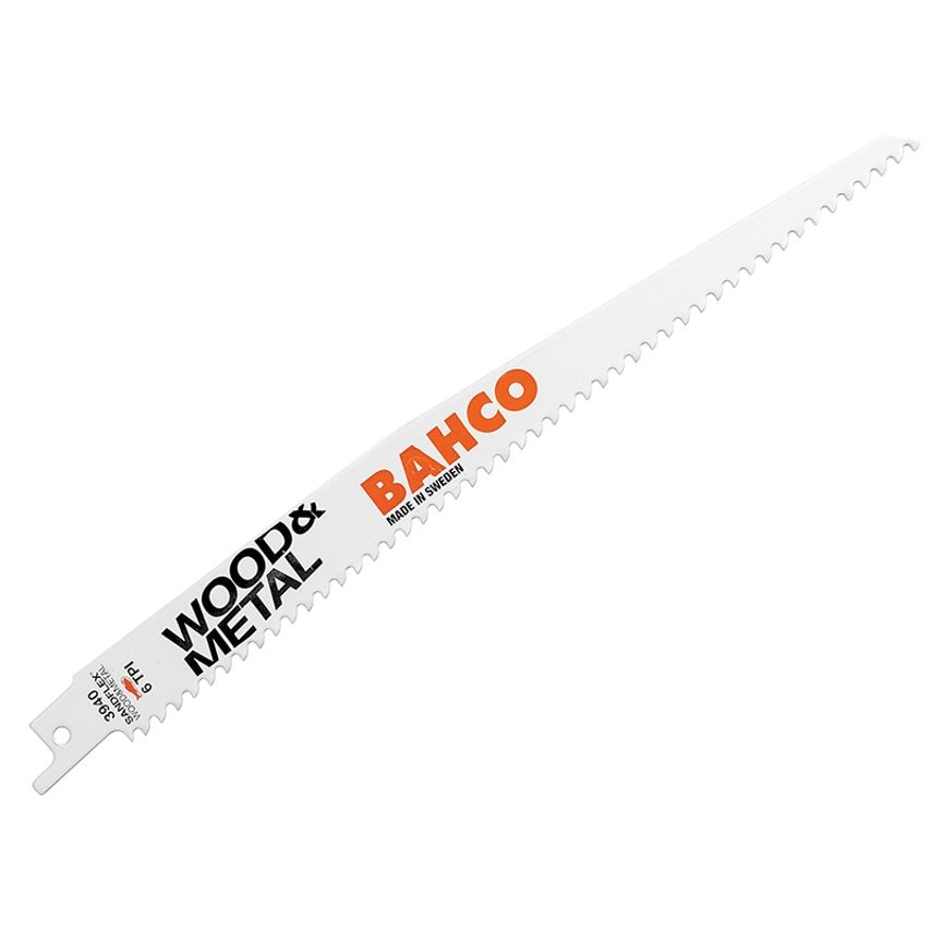 Wood & Metal Bi-Metal Reciprocating Blade 228mm 6 TPI (Pack 5) BAH39402286W