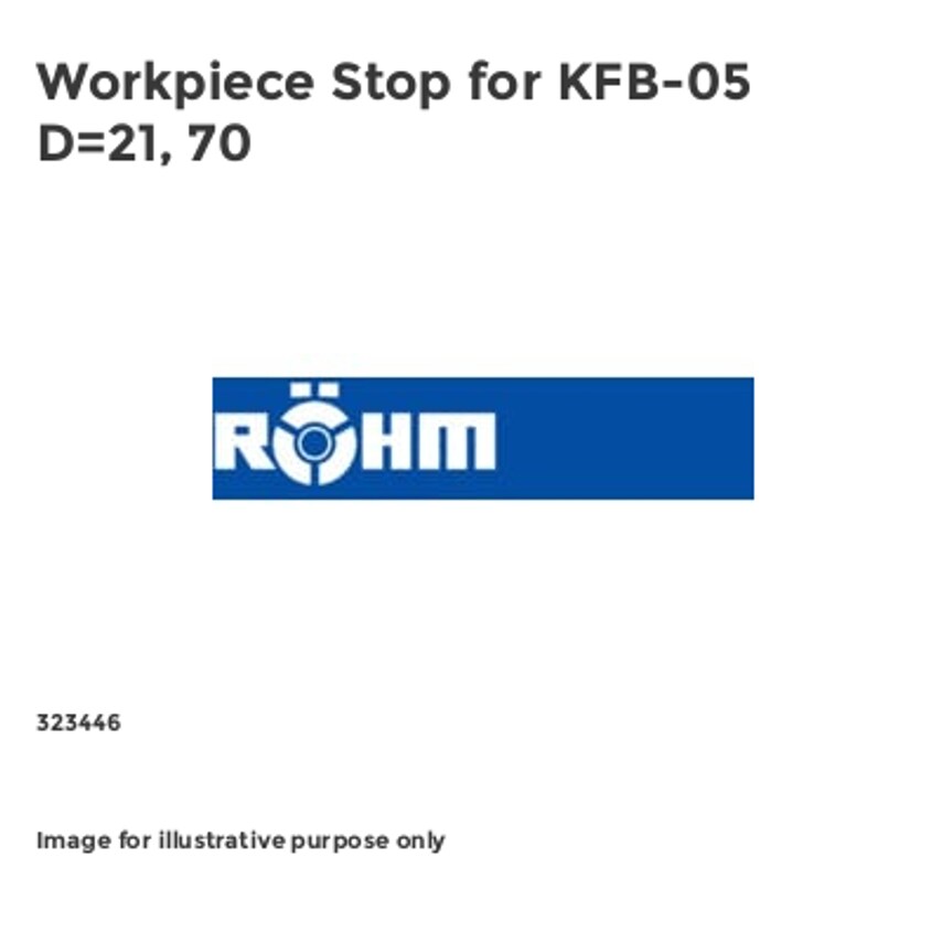 Workpiece Stop for KFB-05 D=21, 70