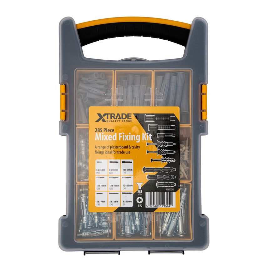 X0800012 Mixed Fixing Kit - Pack of 285