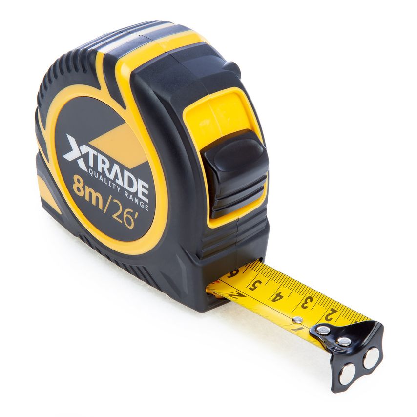X0900032 Metric/Imperial Tape Measure 8m