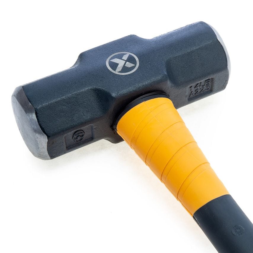 X0900083 Sledge Hammer with Fibreglass Handle 14lb