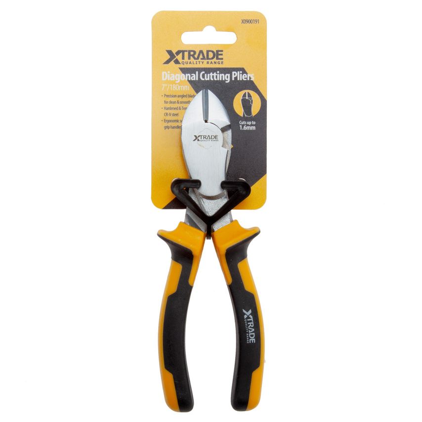 X0900191 Diagonal Cutting Pliers 7"/180mm