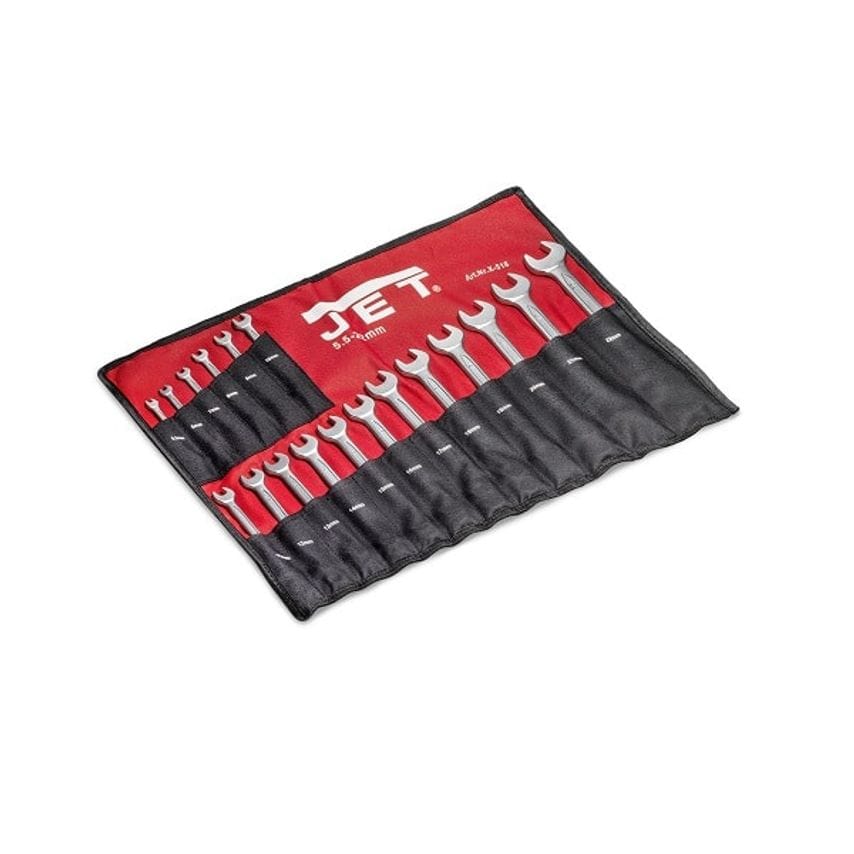 X518 Open/Ring Combination Spanner Set 18 Piece