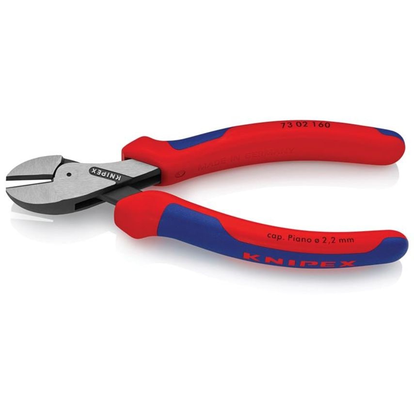 X-Cut Compact Diagonal Cutter Multi-Component Grip 160mm KPX7302160