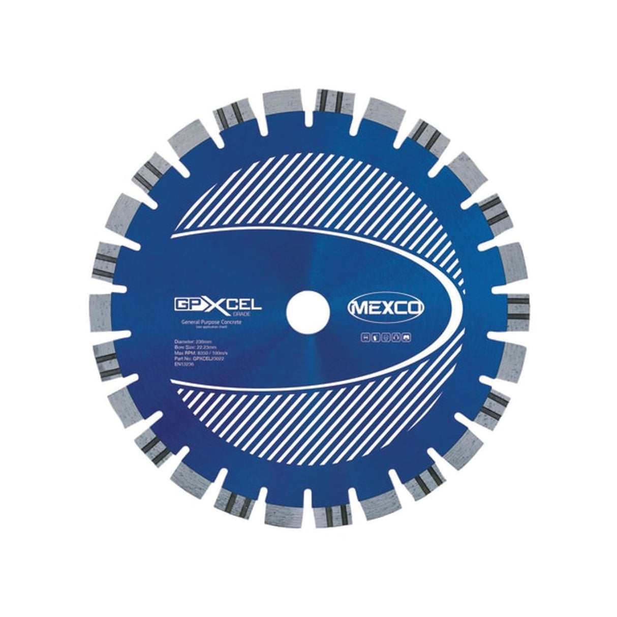 Xcel Grade Concrete Diamond Blade - 230 x 22mm