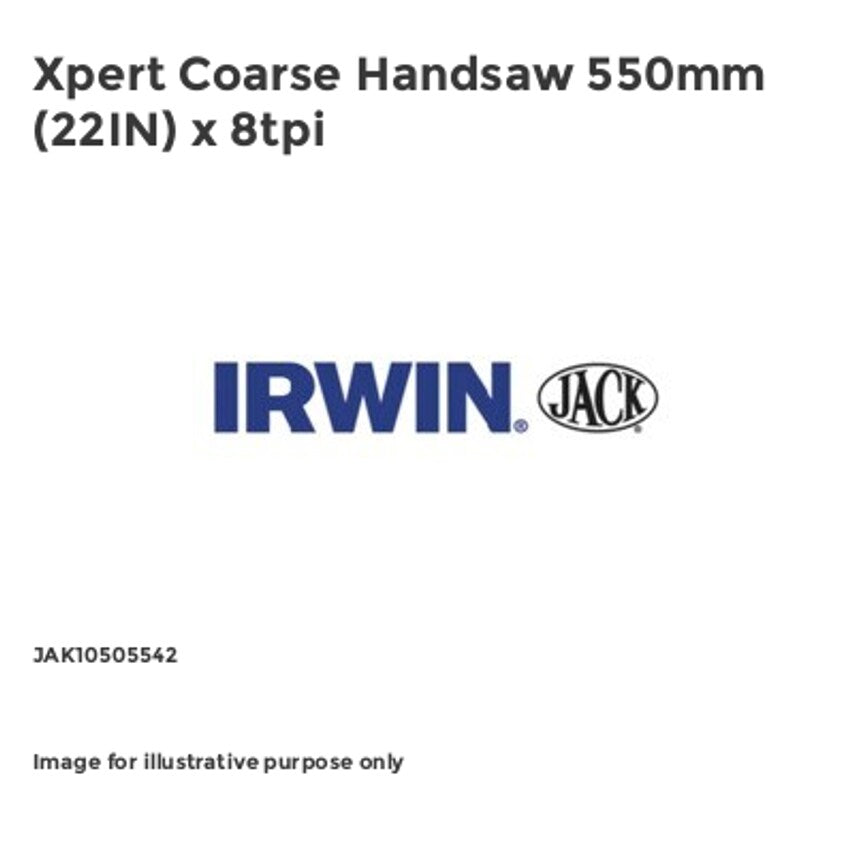 Xpert Coarse Handsaw 550mm (22IN) x 8tpi