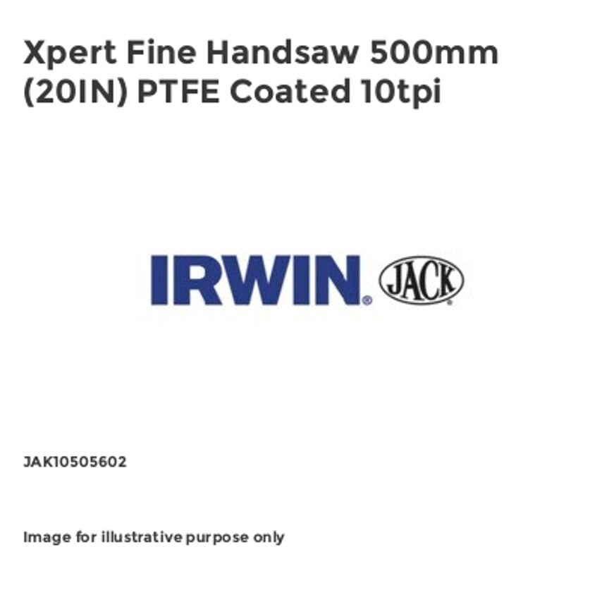 Xpert Fine Handsaw 500mm (20IN) PTFE Coated 10tpi JAK10505602