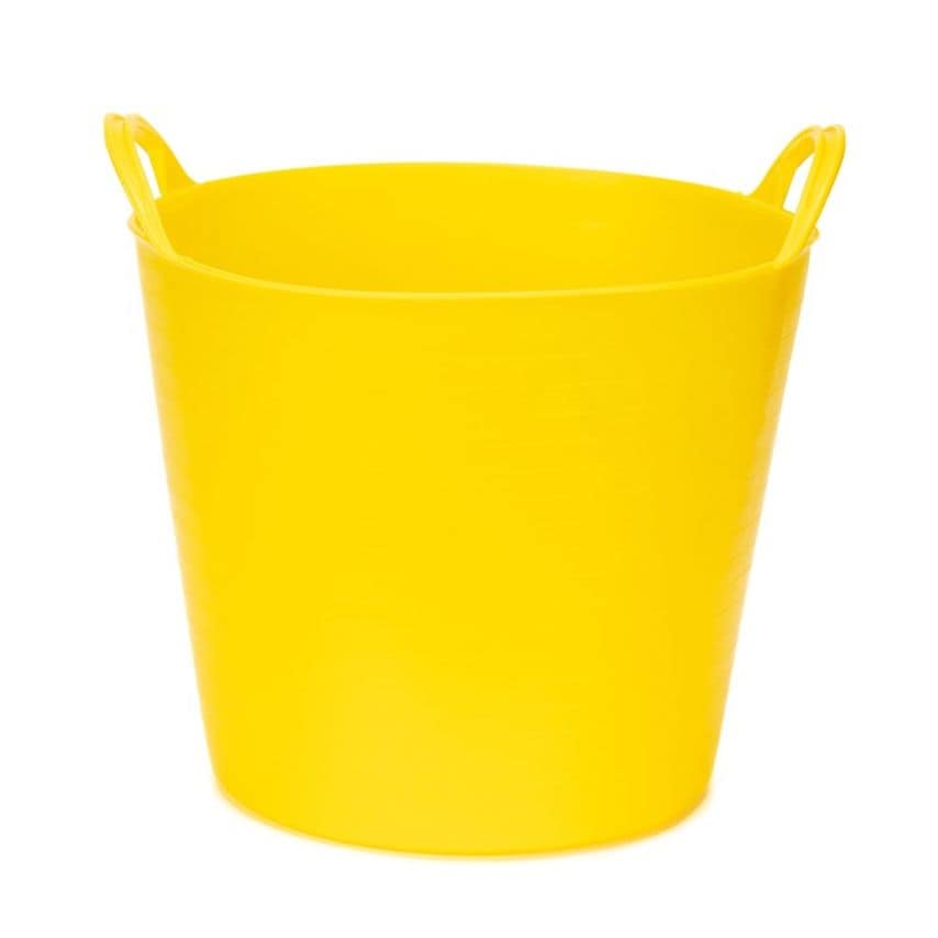 Yellow Flexi Tub 26L Capacity